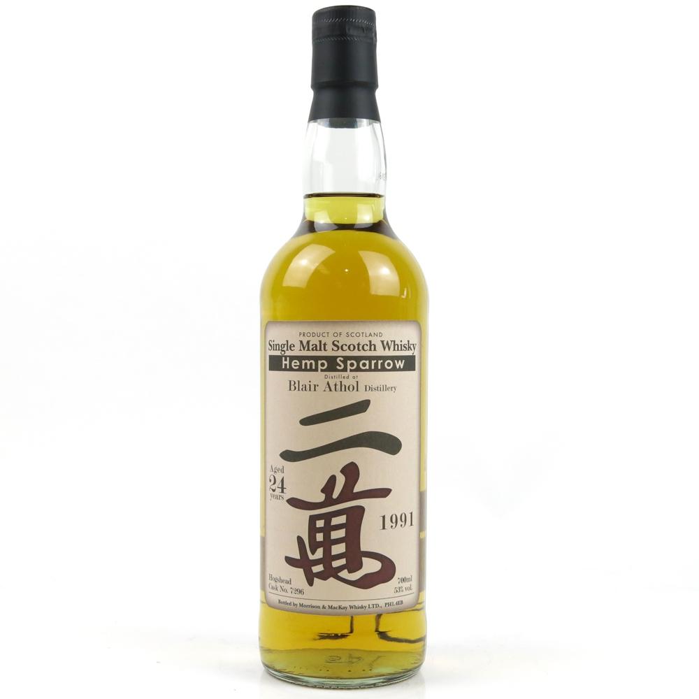 Blair Athol 1991 Hemp Sparrow 24 Year Old