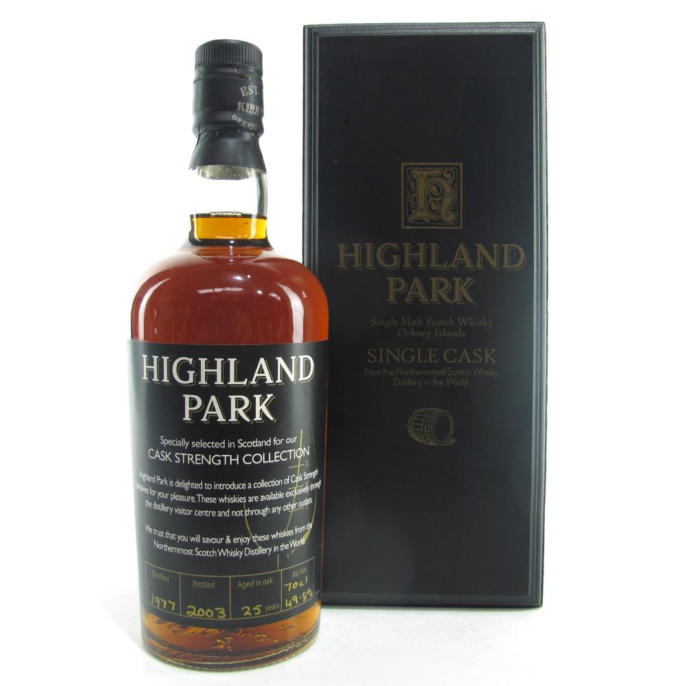 Highland Park 1977 Single Cask 25 Year Old
