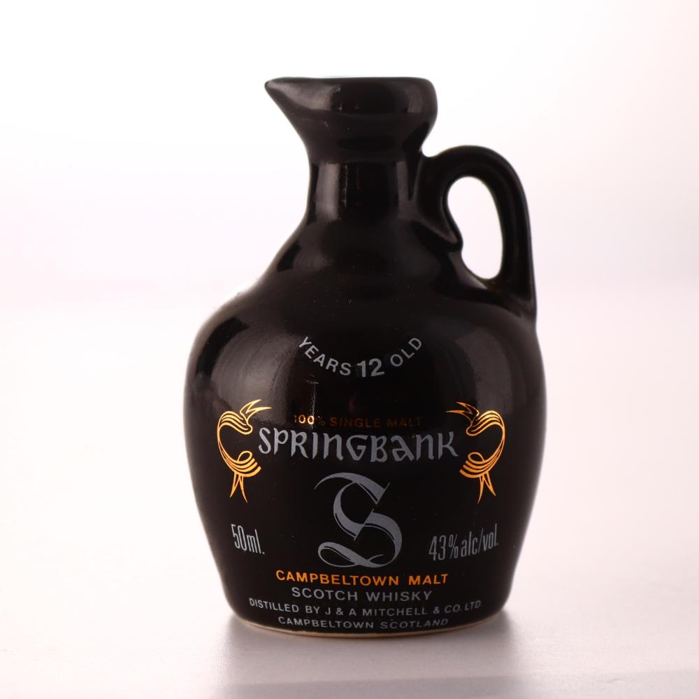 Springbank 12 Year Old Miniature Ceramic 