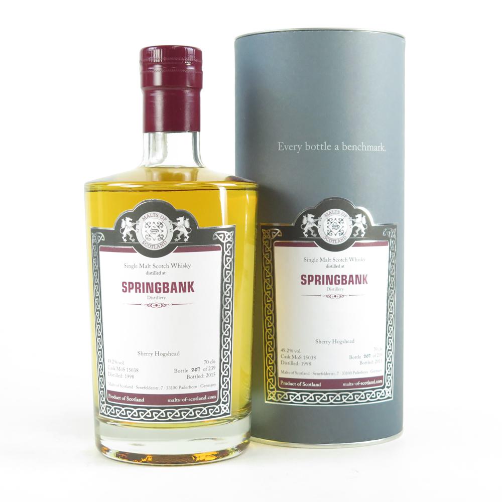 Springbank 1998 Malts of Scotland Single Cask