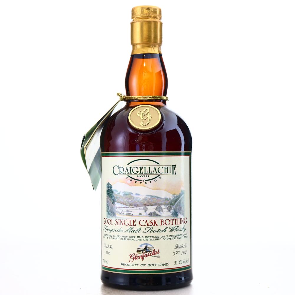 Glenfarclas 1972 Single Cask 29 Year Old / Craigellachie Hotel
