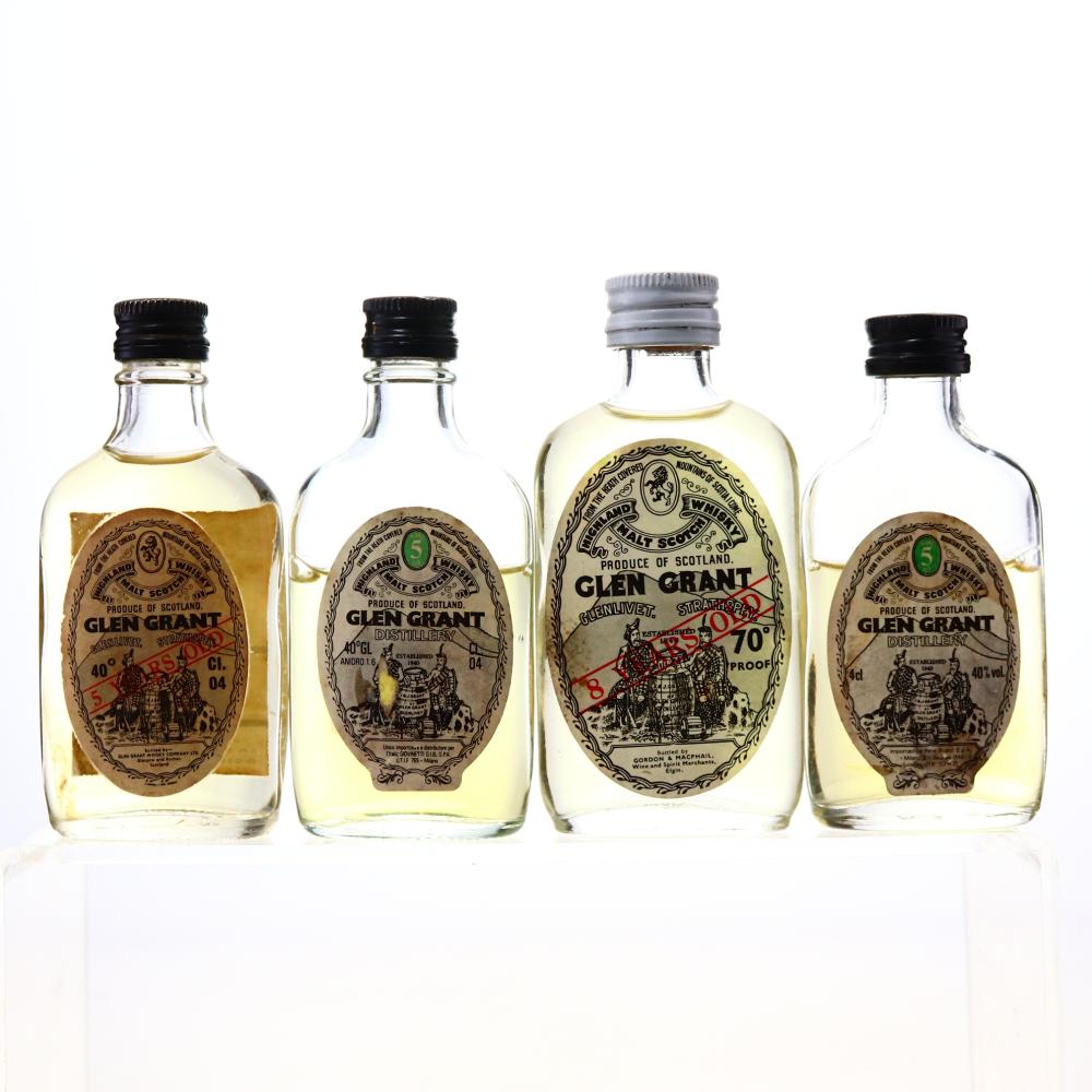 Glen Grant Miniature x 4