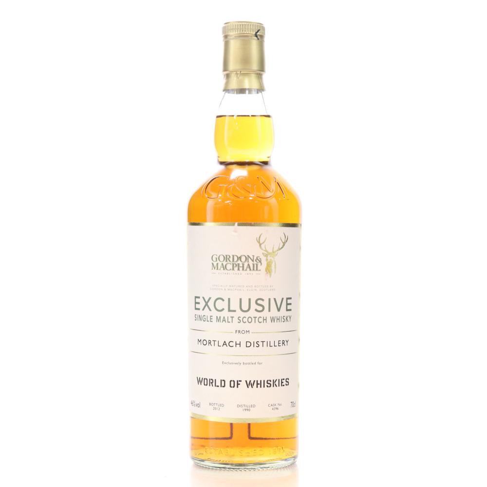 Mortlach 1990 Gordon and MacPhail Single Cask / World of Whiskies Exclusive