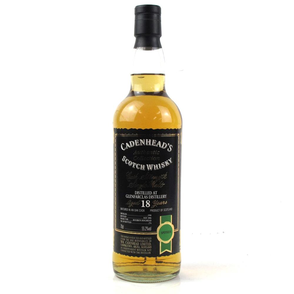 Glenfarclas 1988 Cadenhead's 18 Year Old
