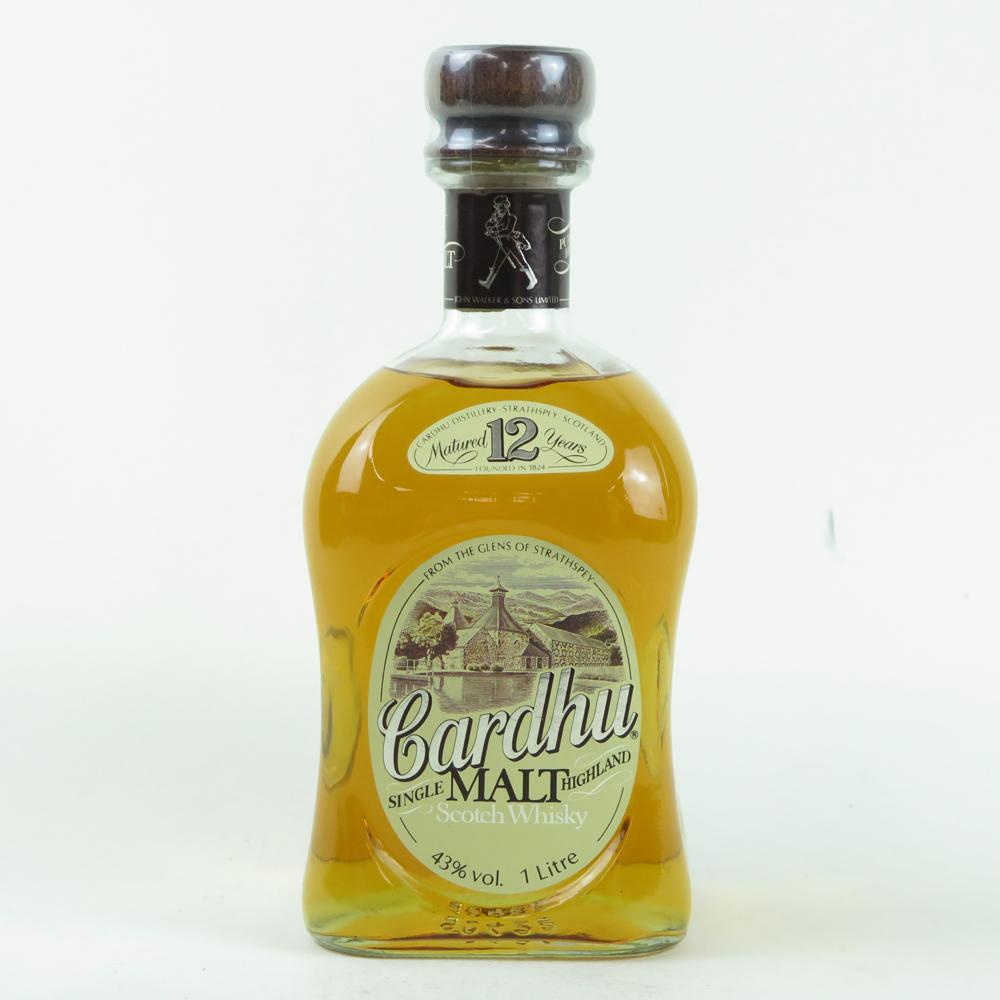 Cardhu 12 Year Old 1980s 1 Litre and Miniature