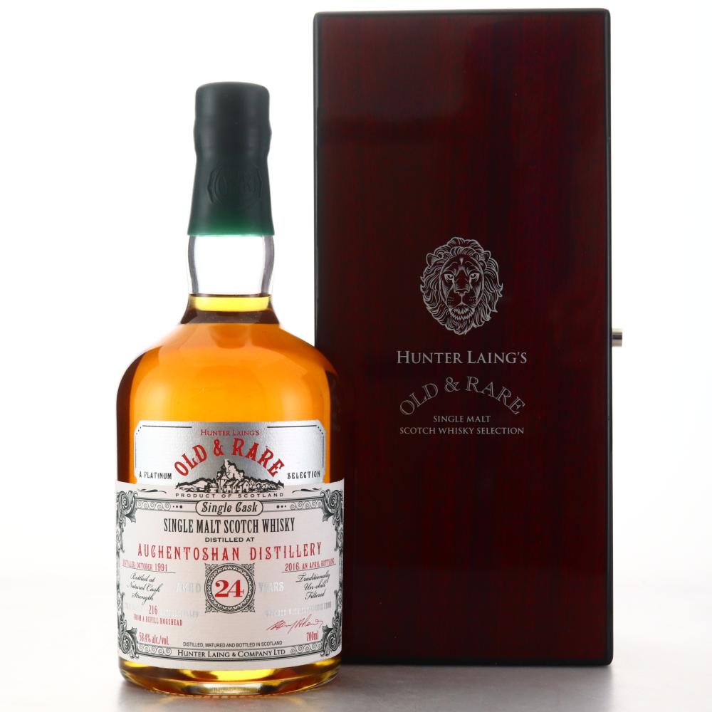Auchentoshan 1991 Hunter Laing 24 Year Old / Old and Rare