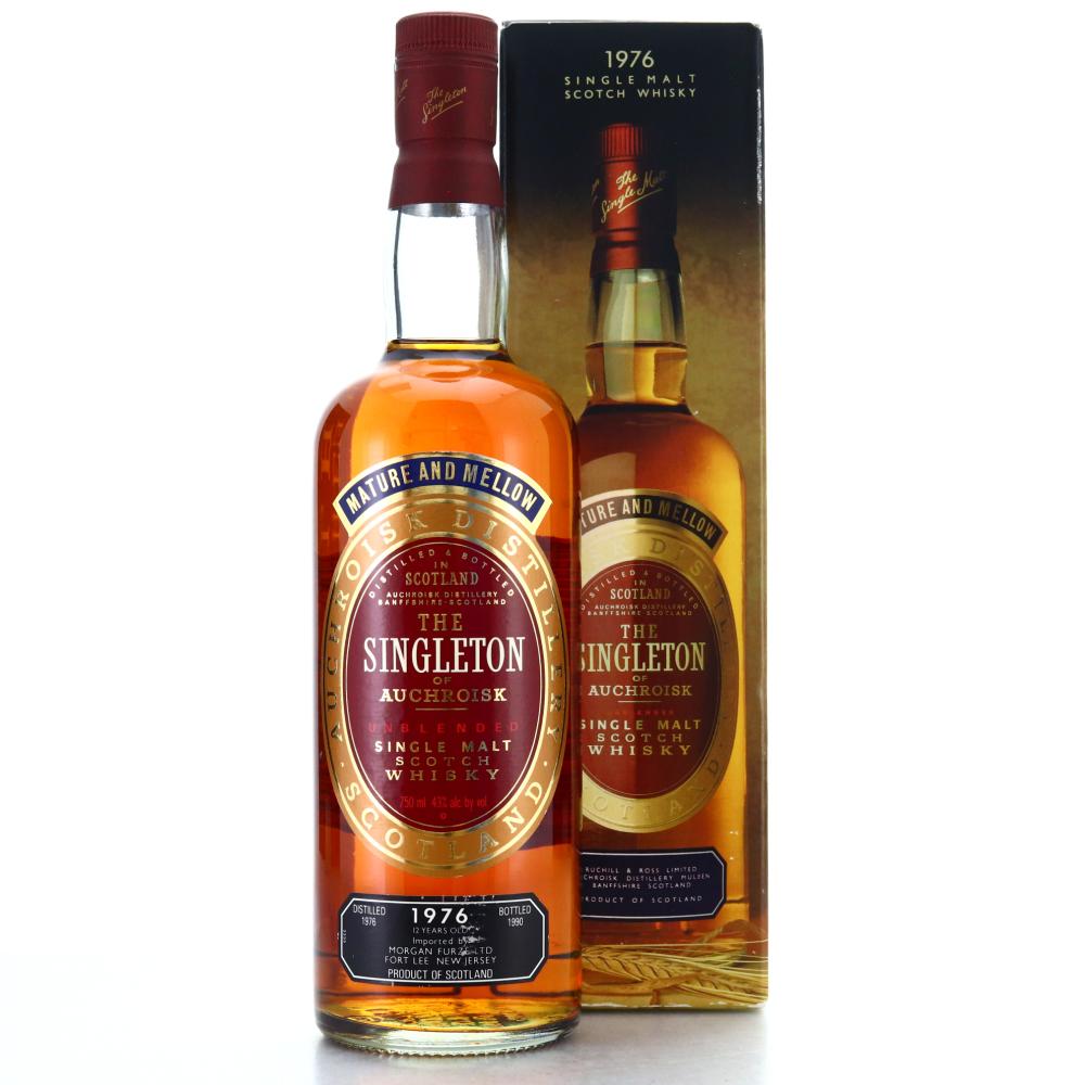 Singleton of Auchroisk 1976 12 Year Old 75cl / US Import