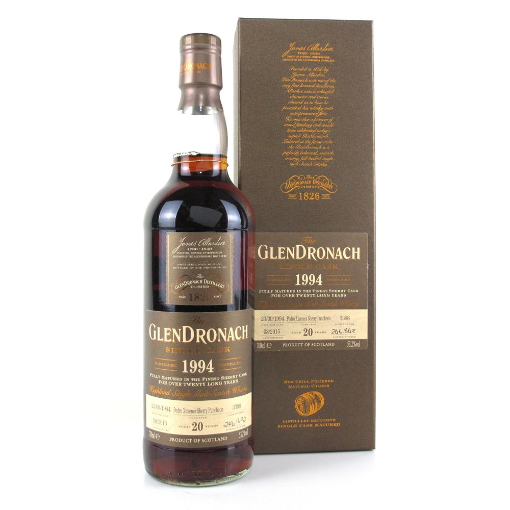 Glendronach 1994 Single Cask 20 Year Old #3398