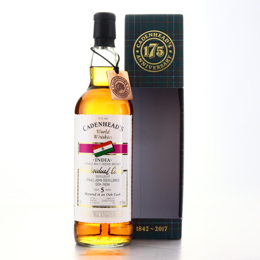 Paul John 5 Year Old Cadenhead's