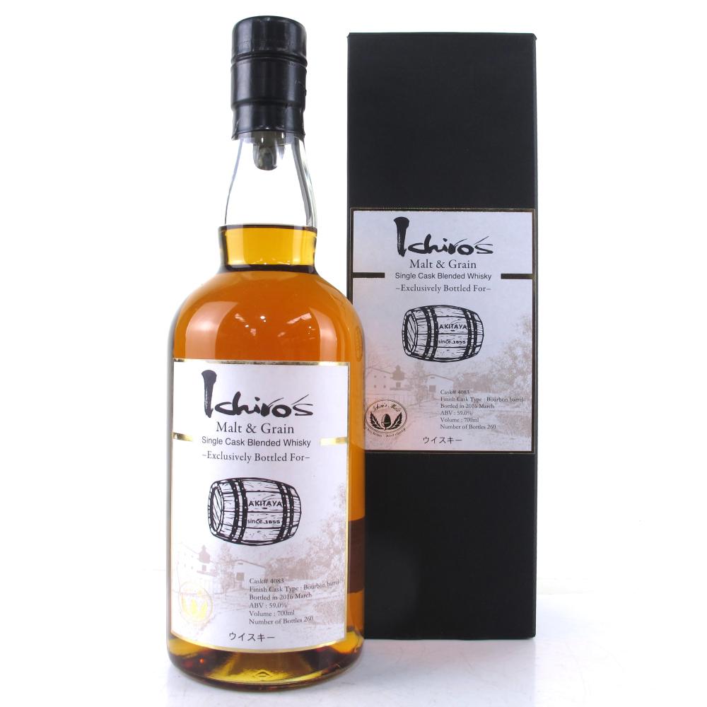 Ichiro's Malt & Grain Single Cask #4083 / Akitaya