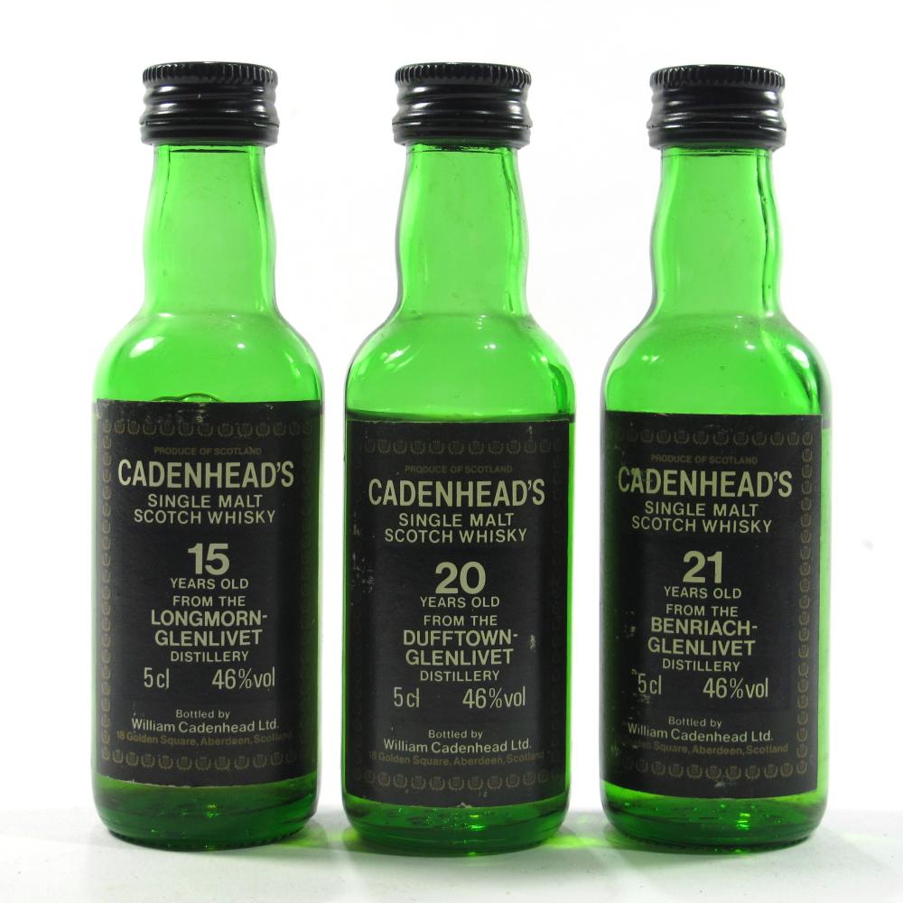 Speyside Cadenhead's Miniature Selection 3 x 5cl