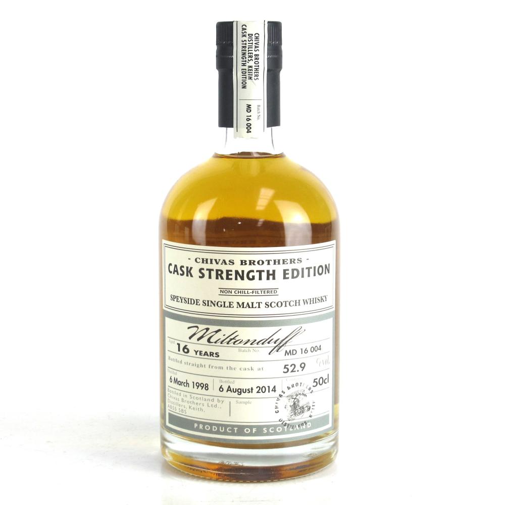 Miltonduff 1998 Cask Strength 16 Year Old Batch #004