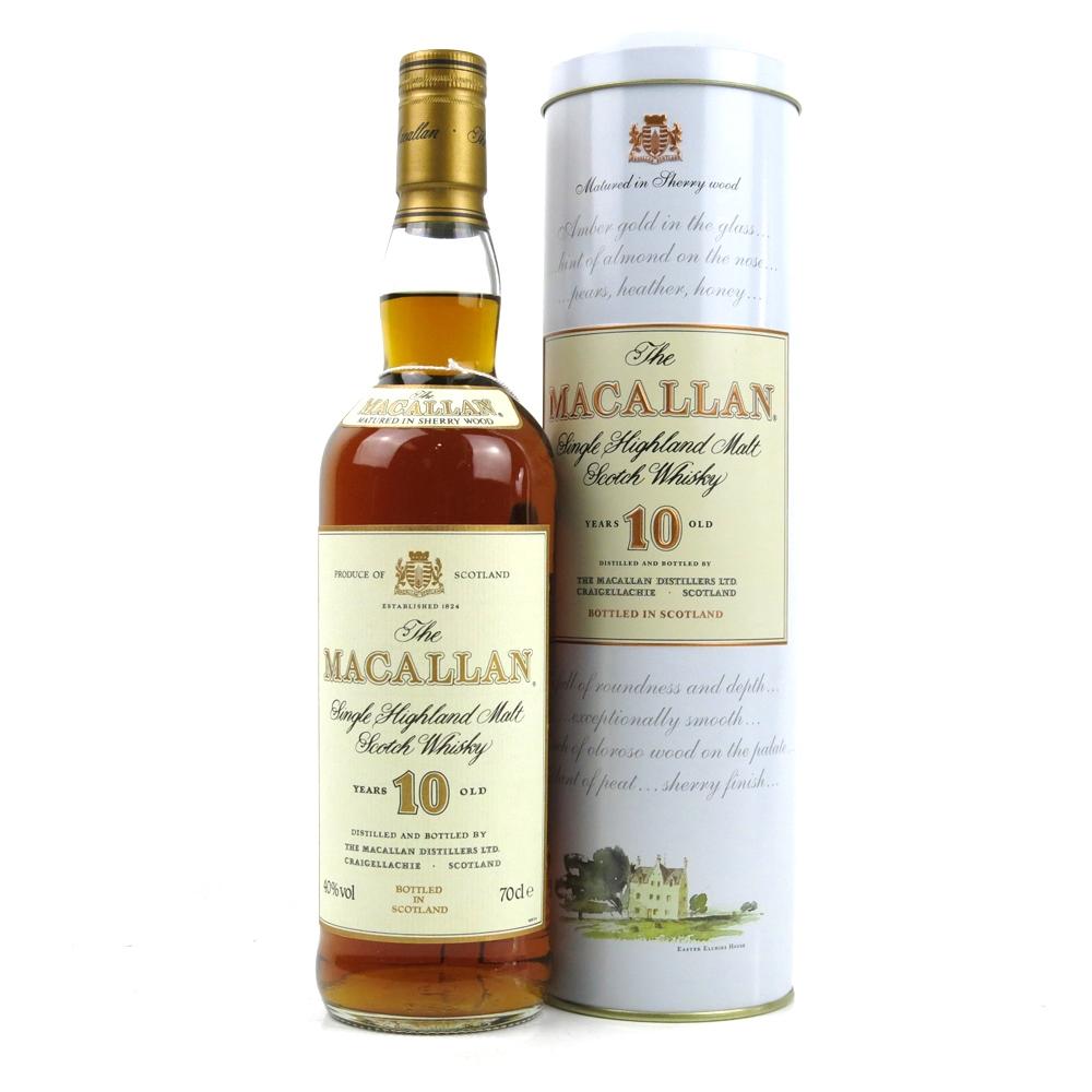Macallan 10 Year Old Tin 1990s