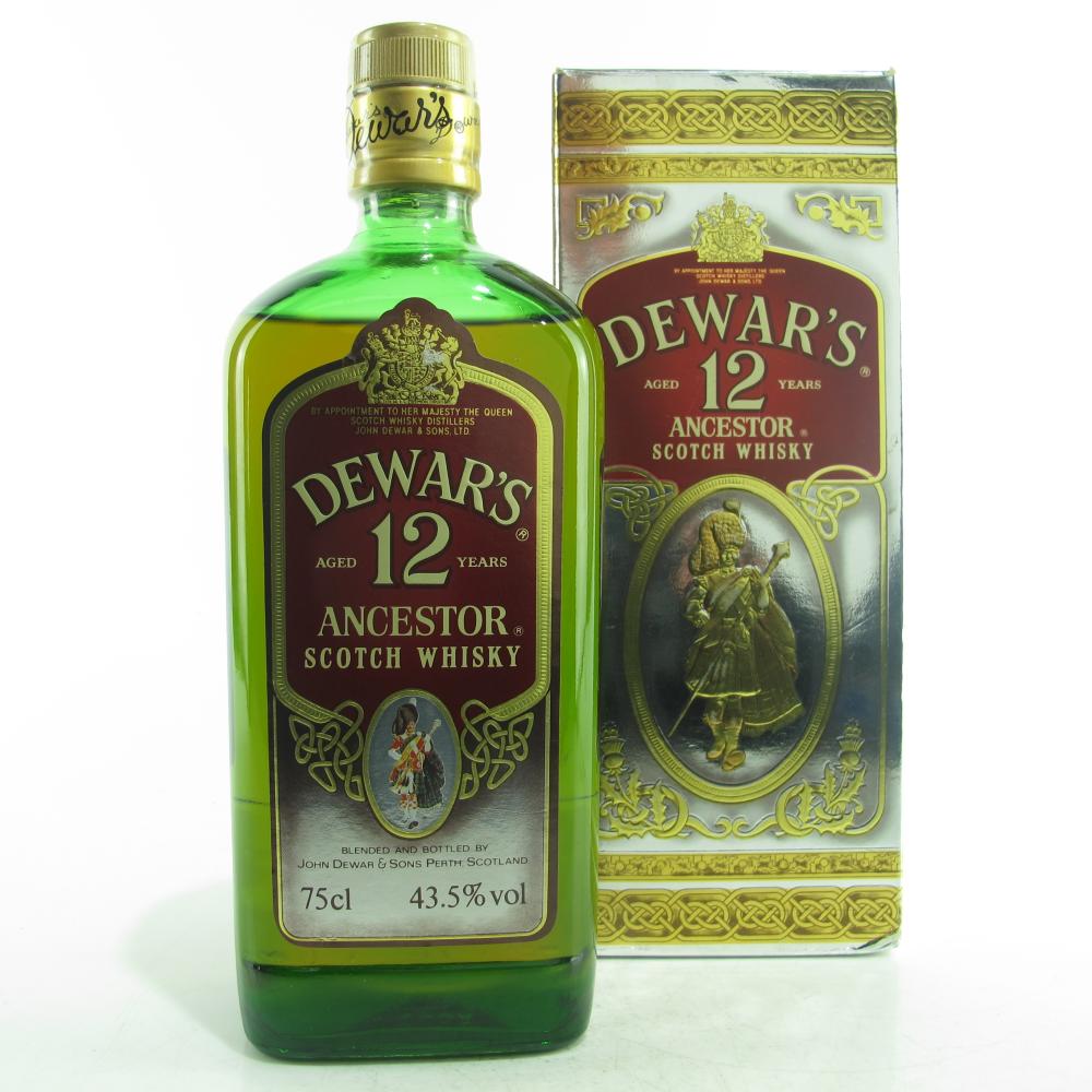 Dewar's 12 Year Old Ancestor Scotch Whisky 75cl