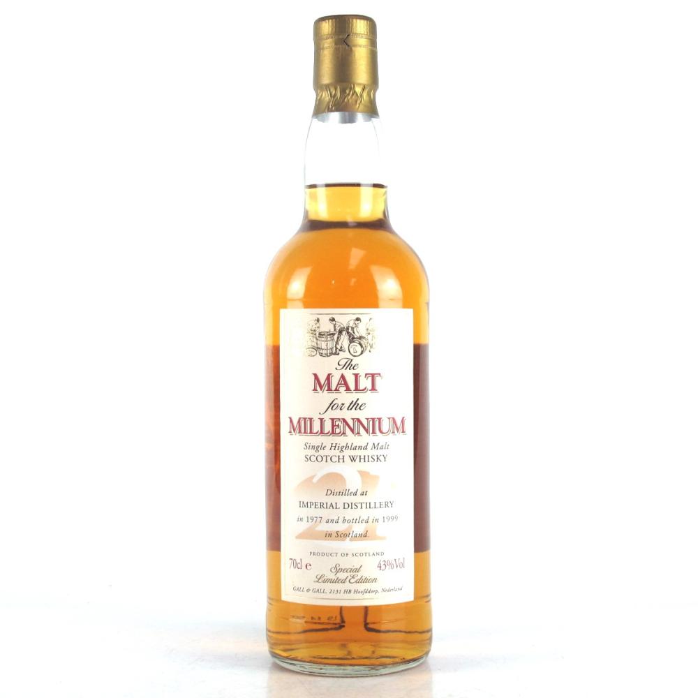 Imperial 1977 Gall & Gall 21 Year Old