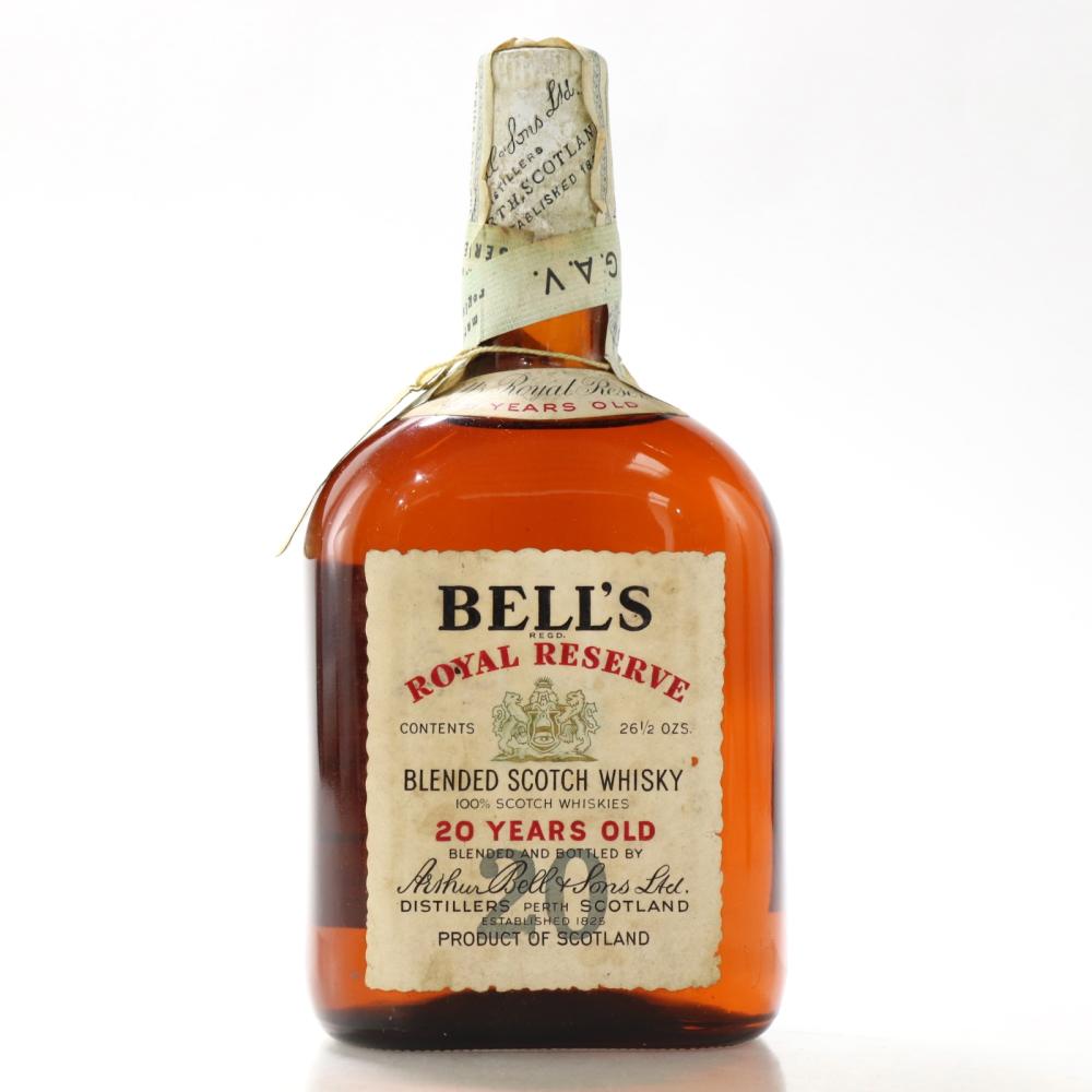 Bell's 20 Year Old Royal Reserve circa 1960s