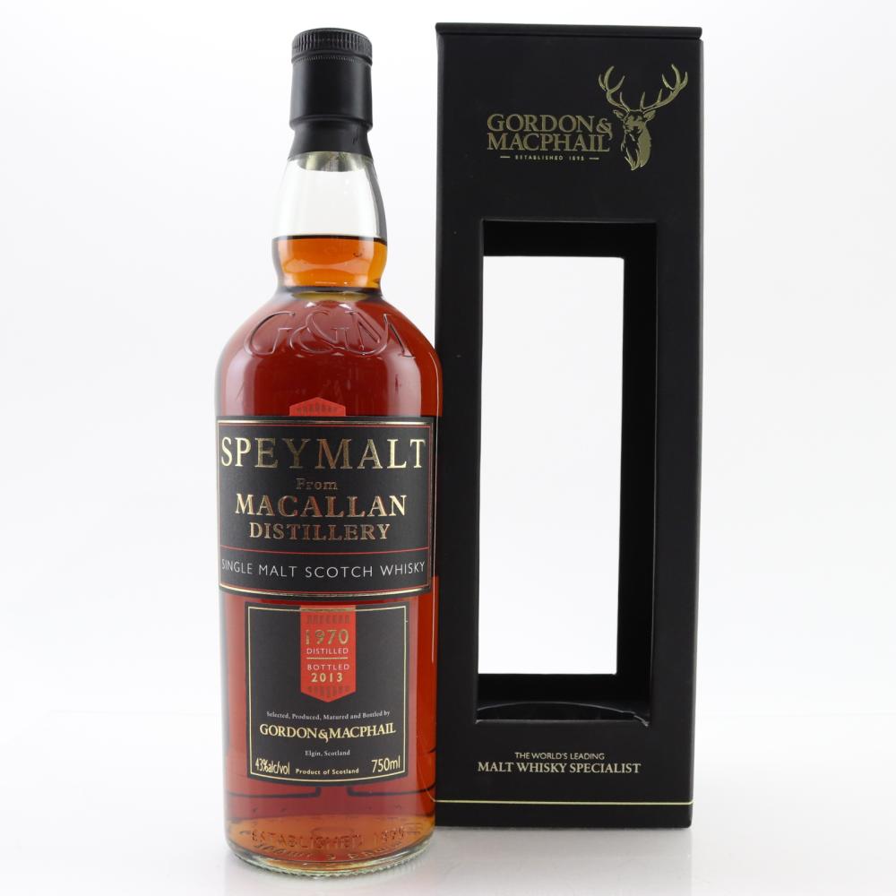 Macallan 1970 Speymalt Gordon and MacPhail 75cl / US Import