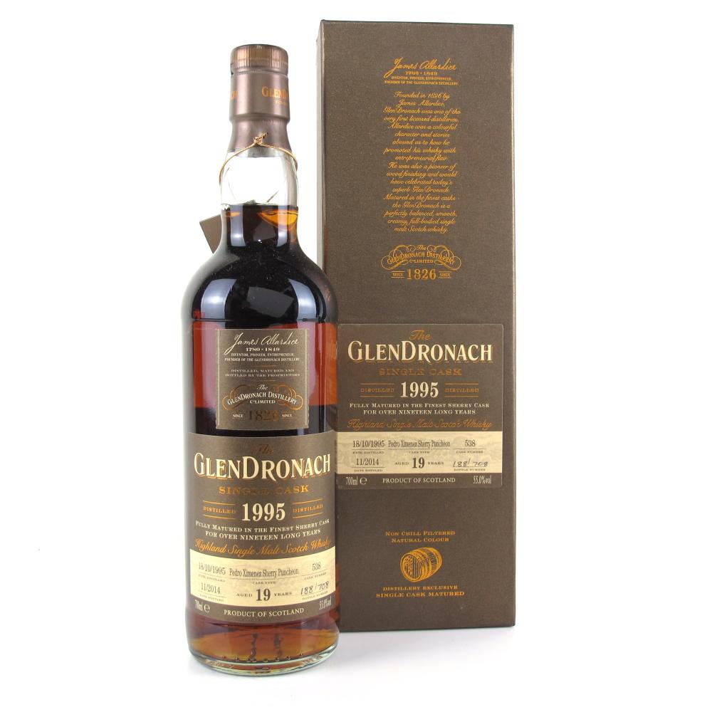 Glendronach 1995 Single Cask 20 Year Old #538