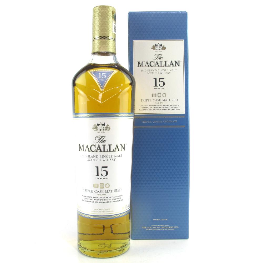 Macallan 15 Year Old Triple Cask 