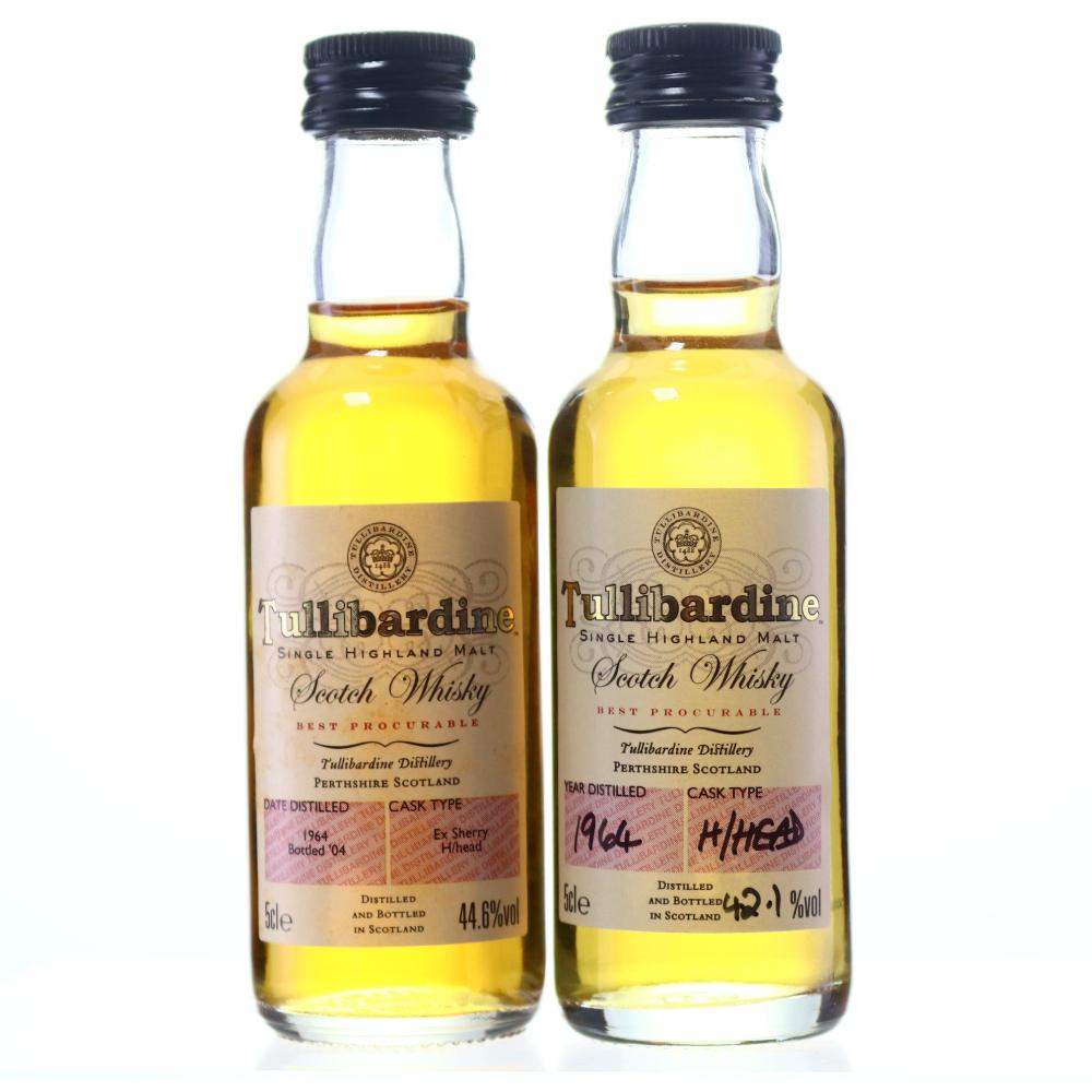 Tullibardine 1964 Miniature x 2