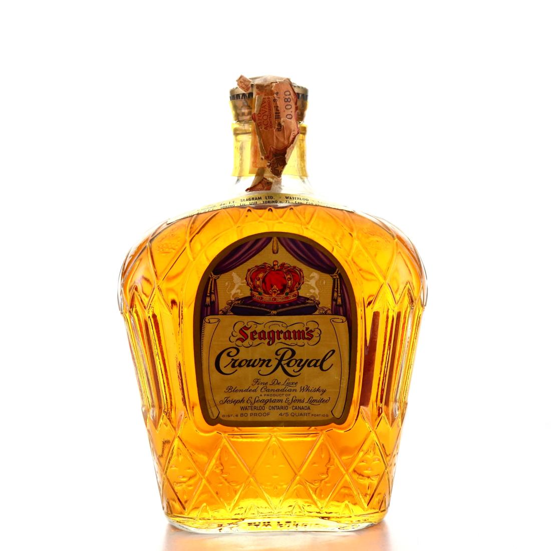 Seagram's Crown Royal 1964 Canadian Whisky Whisky | Whisky Auctioneer