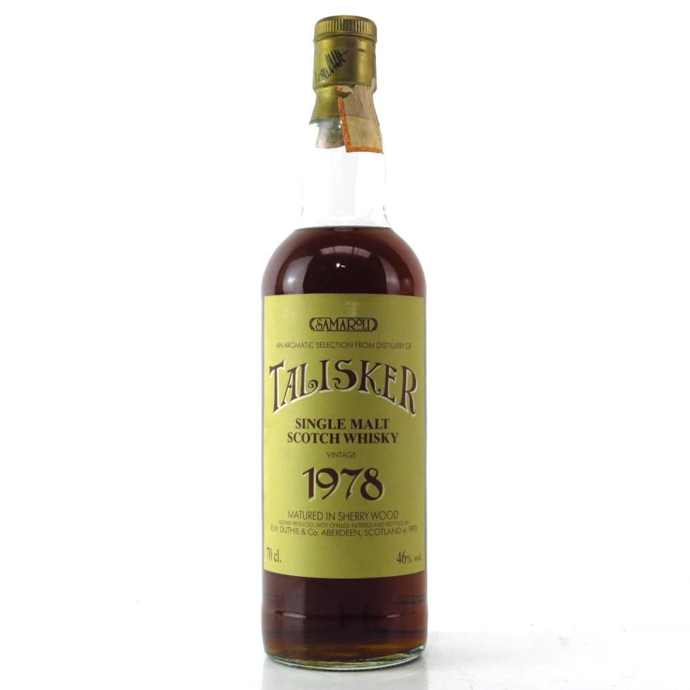 Talisker 1978 Samaroli