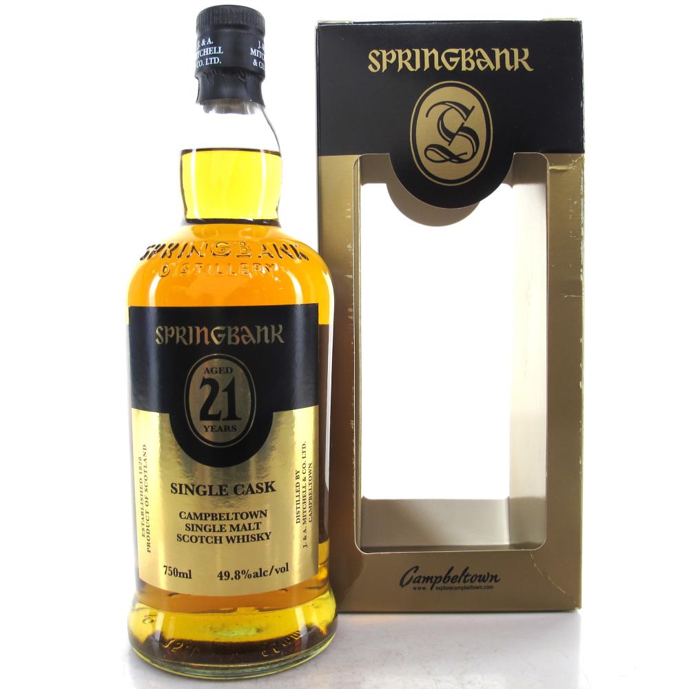 Springbank 21 Year Old Single Cask 75cl / US Import