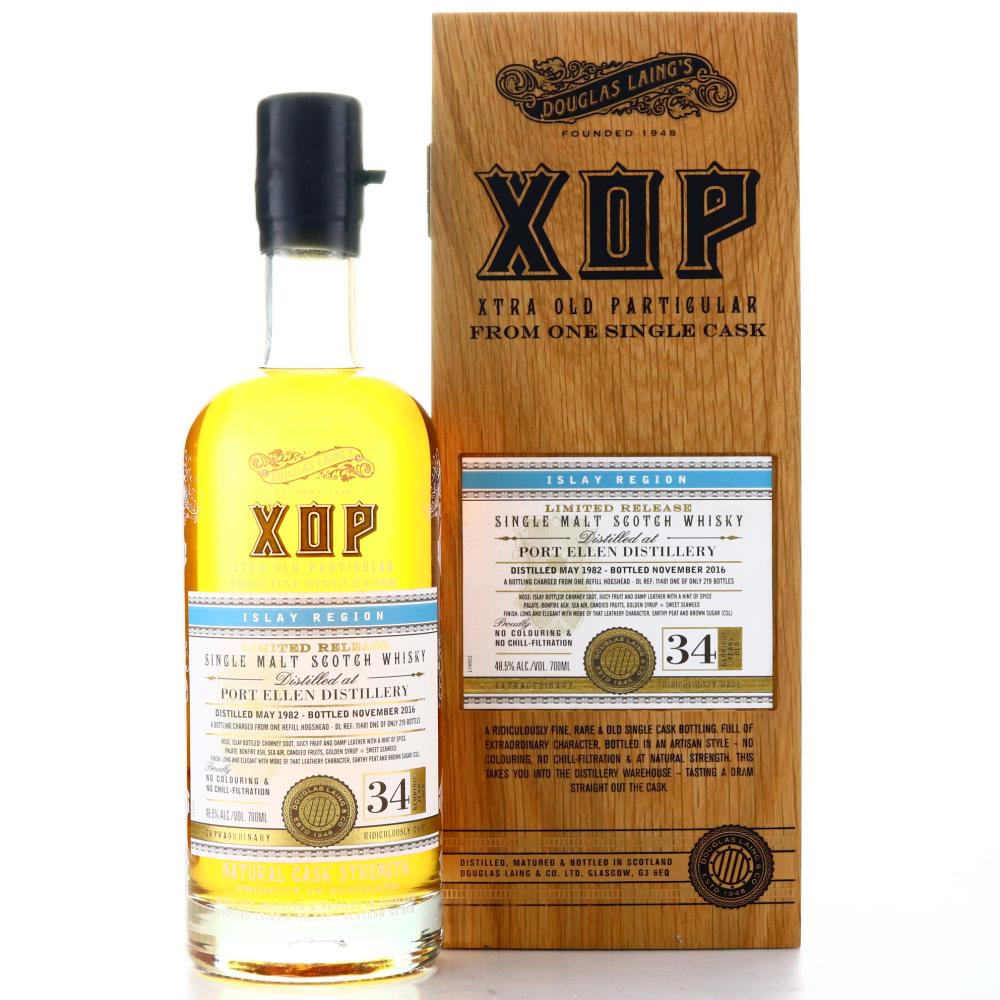Port Ellen 1982 Douglas Laing 34 Year Old / XOP