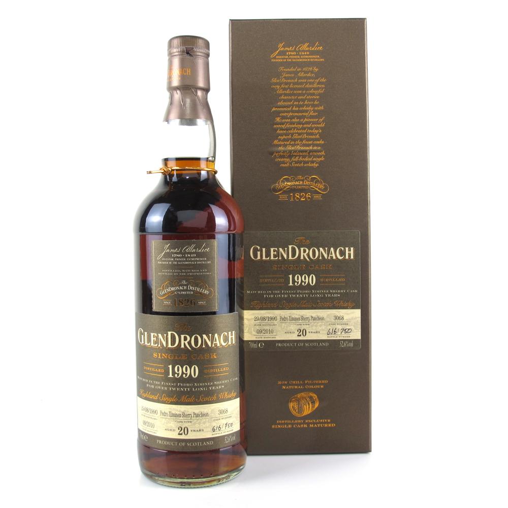 Glendronach 1990 Single Cask 20 Year Old #3068