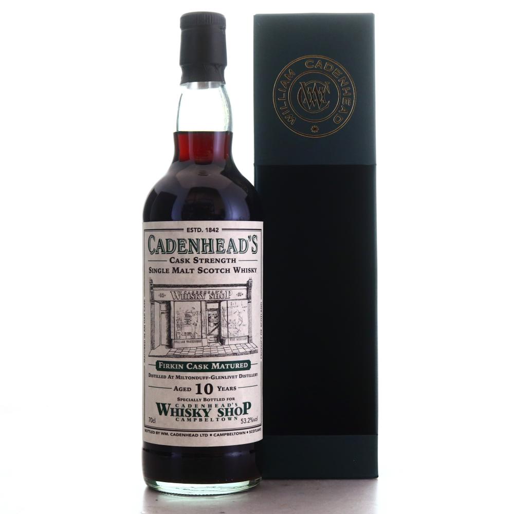 Miltonduff 10 Year Old Cadenhead's Firkin Cask / Campbeltown