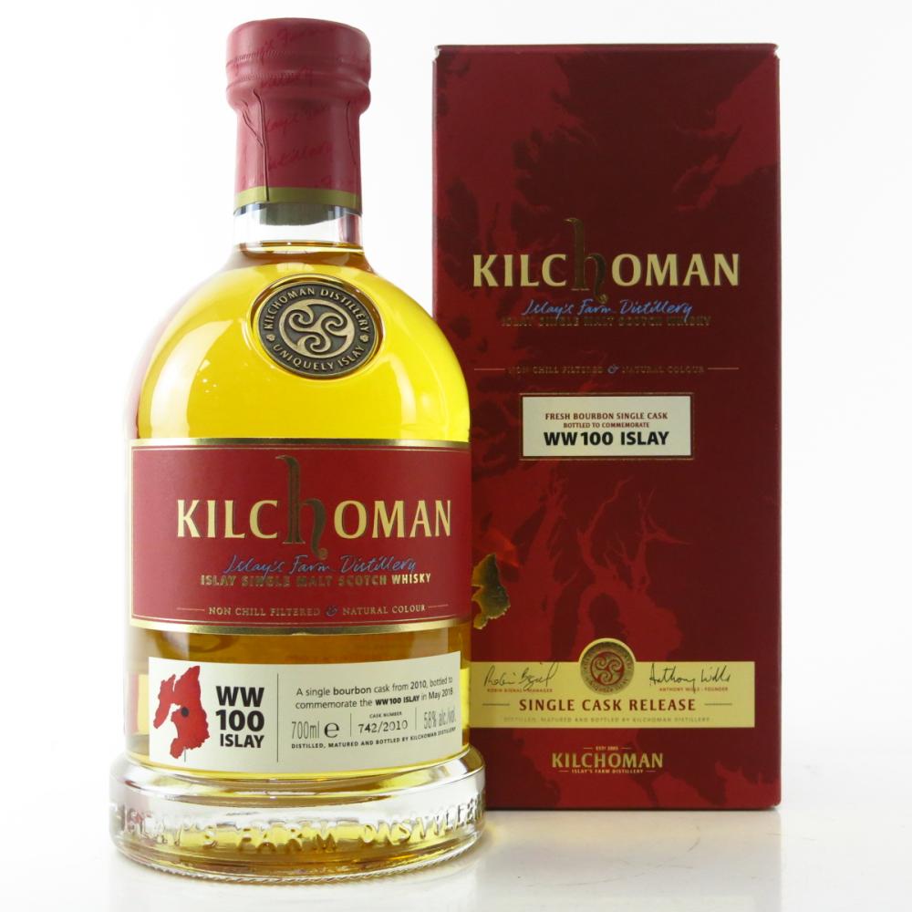 Kilchoman 2010 Single Cask #742 / WW100 Islay