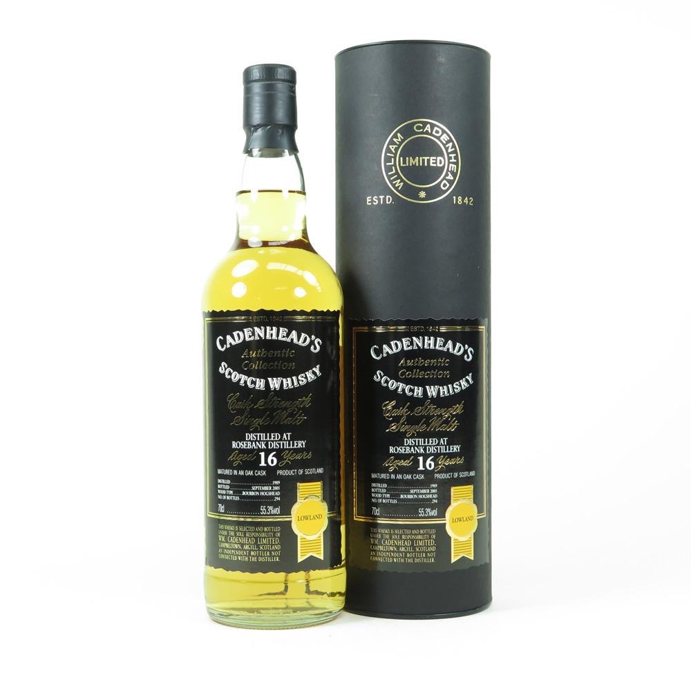 Rosebank 1989 Cadenhead's 16 Year Old