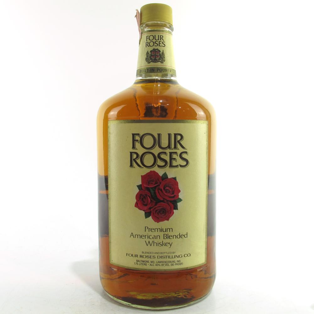 Four Roses Premium American Blended Whiskey 1.75 Litre 1990s