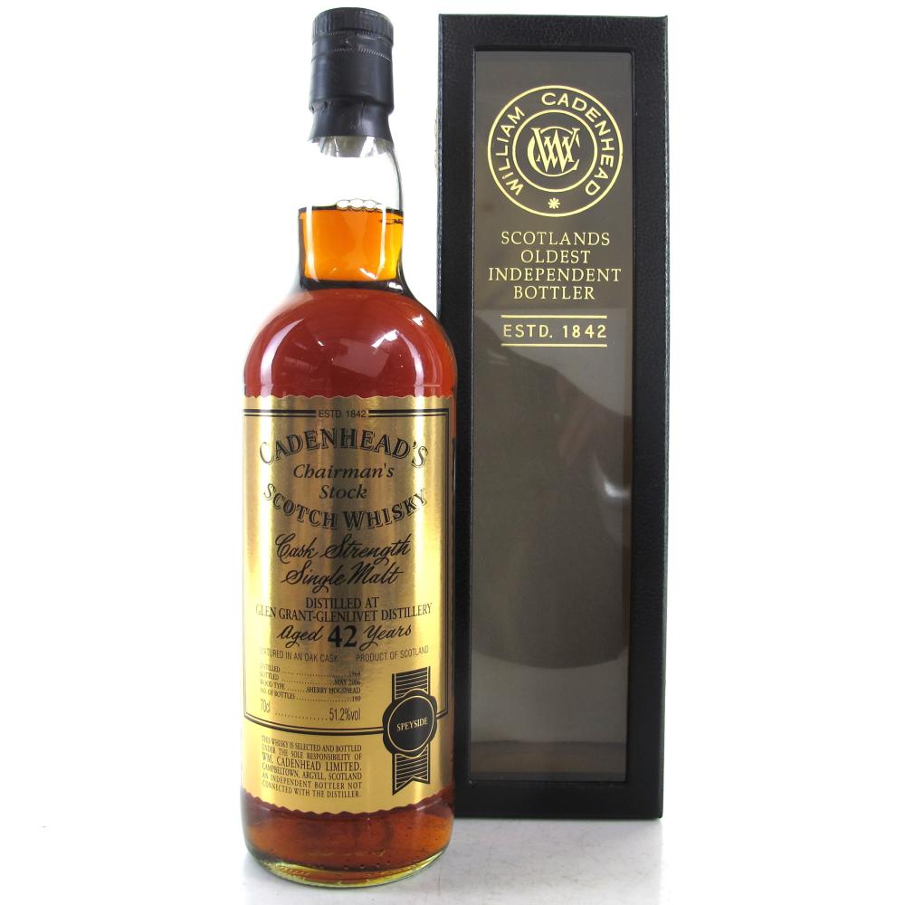 Glen Grant 1964 Cadenhead's 42 Year Old
