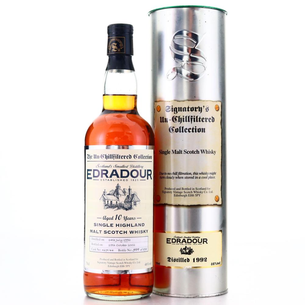 Edradour 1992 Signatory Vintage 10 year Old