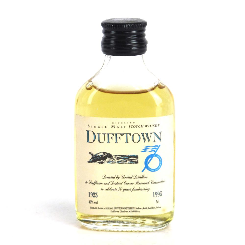 Dufftown Flora and Fauna Miniature 5cl / Cancer Research 70th Anniversary
