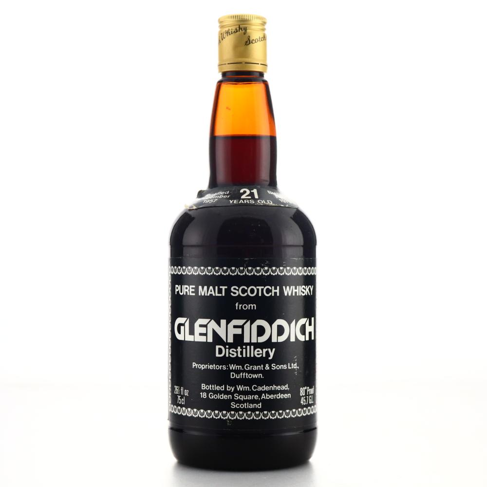 Glenfiddich 1957 Cadenhead's 21 Year Old Sherry Wood
