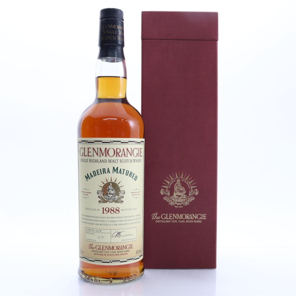 Glenmorangie 1988 Madeira Matured 15 Year Old Single Cask