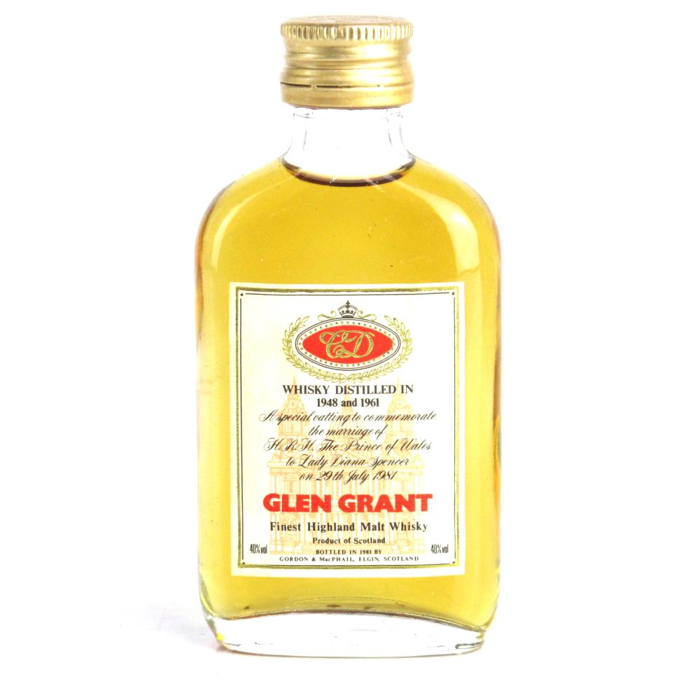 Glen Grant Royal Marriage 1948 - 1961 Miniature 5cl