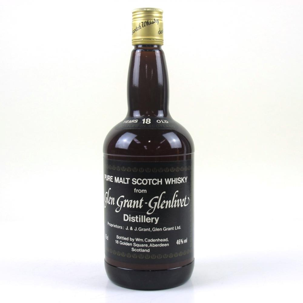 Glen Grant 1972 Cadenhead's 18 Year Old