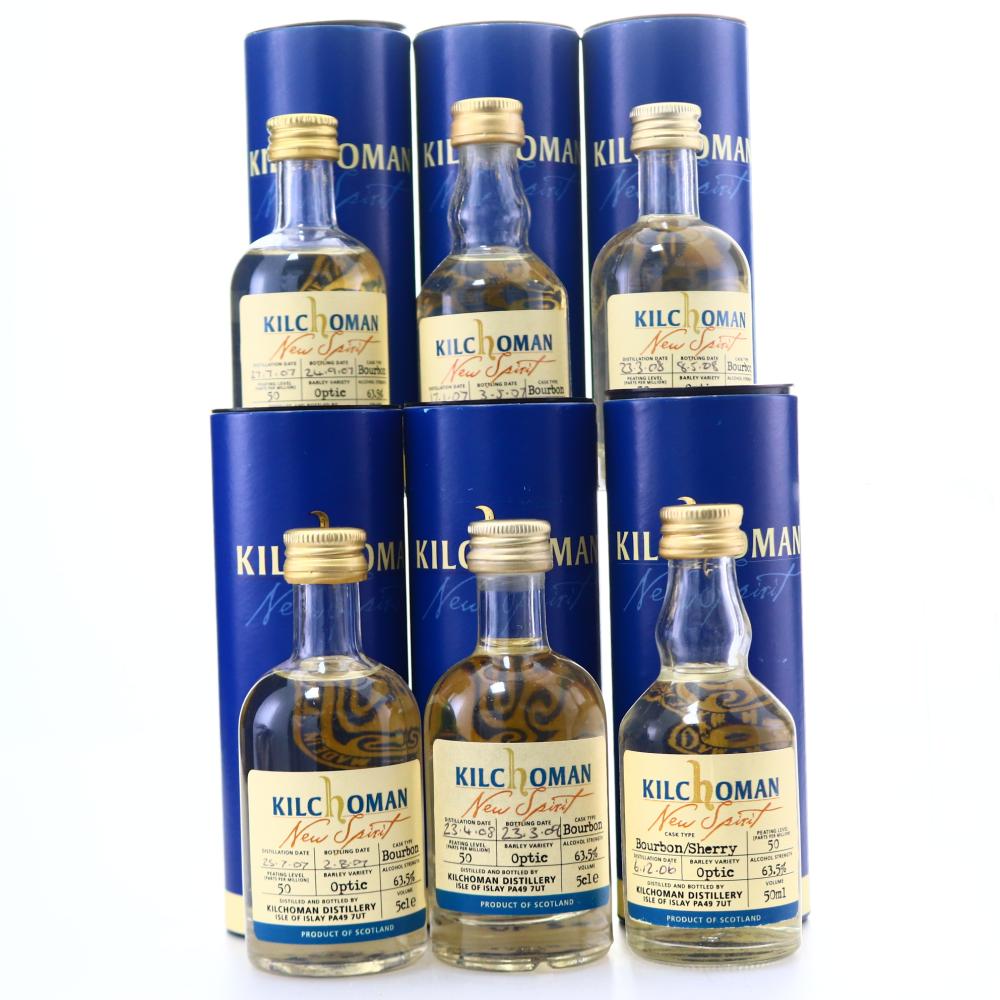 Kilchoman New Spirit Miniature x 6