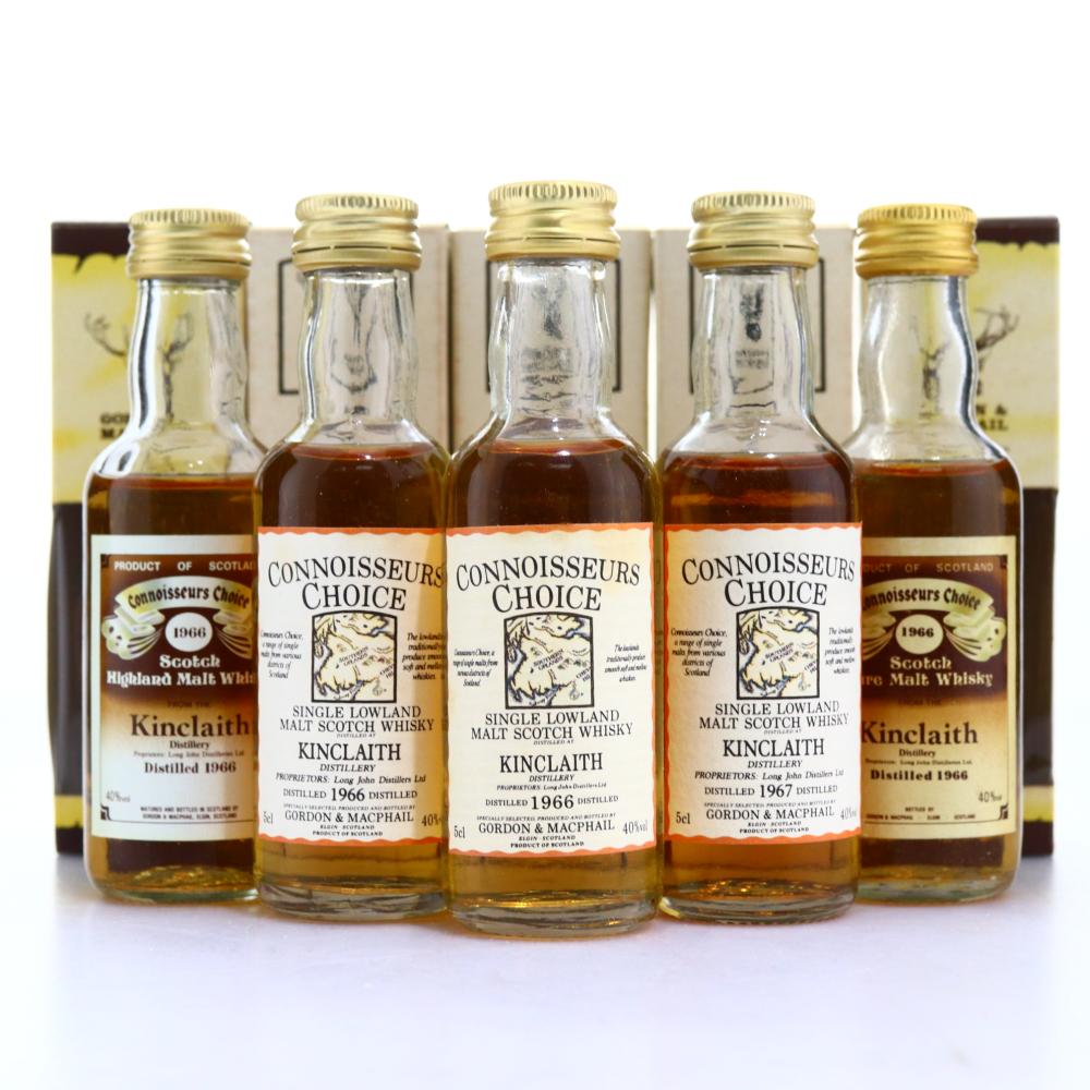 Kinclaith Gordon and MacPhail Miniatures x 5 
