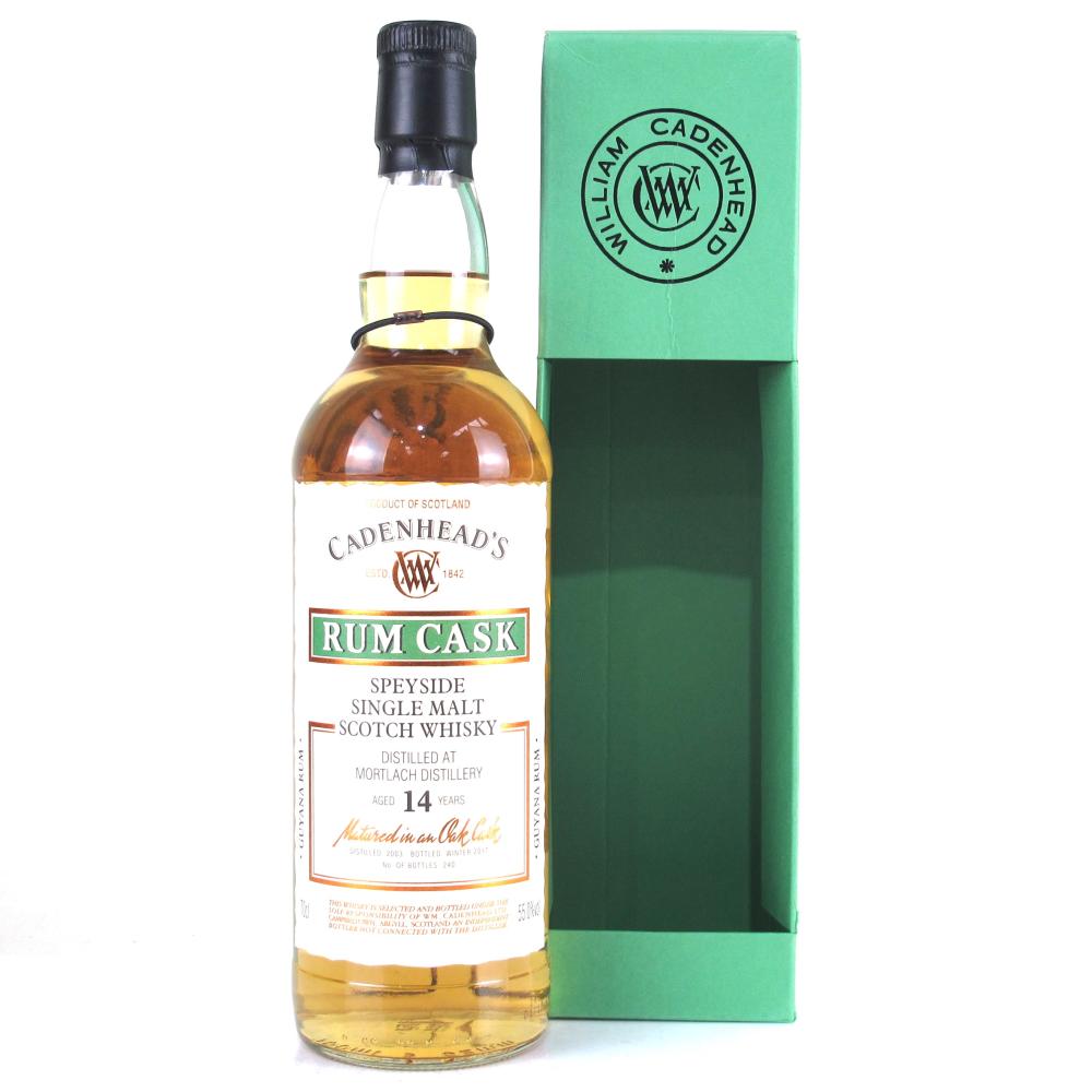 Mortlach 2003 Cadenhead's 14 Year Old Rum Cask