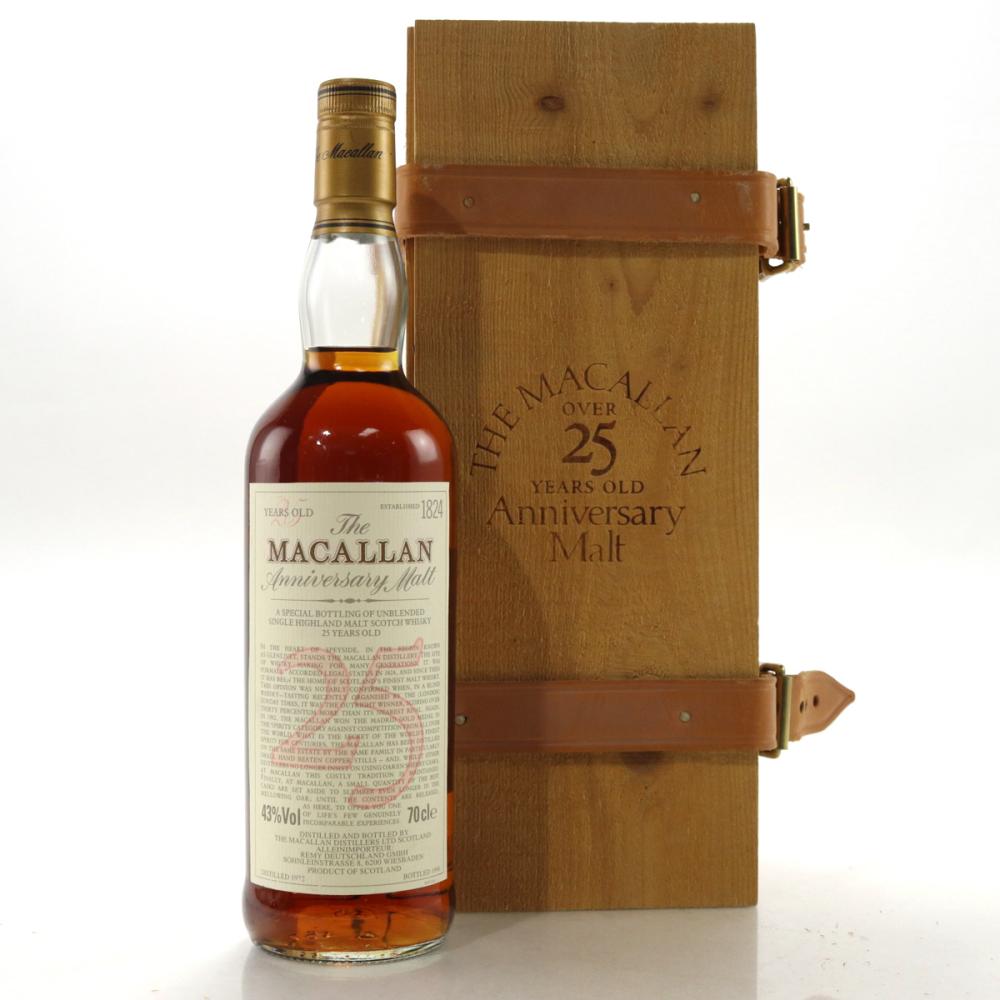 Macallan 1972 Anniversary Malt 25 Year Old / Remy Deutschland