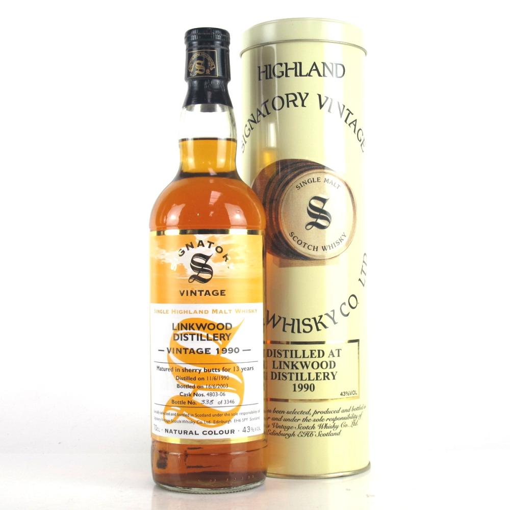 Linkwood 1990 Signatory Vintage 13 Year Old