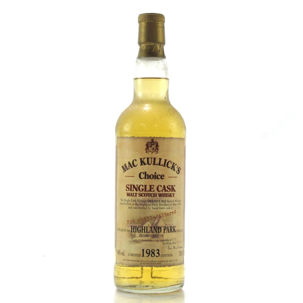 Highland Park 1983 MacKullick's Choice