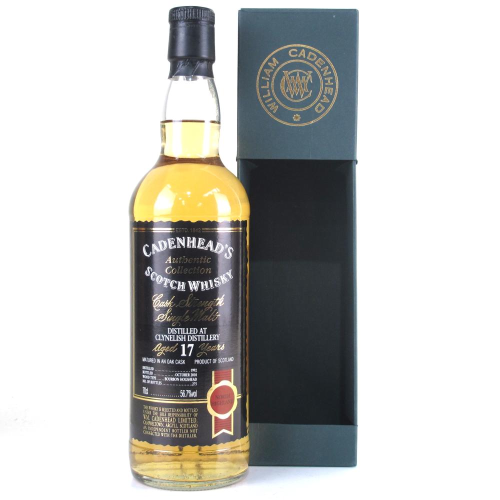 Clynelish 1992 Cadenhead's 17 Year Old