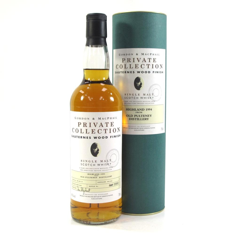 Old Pulteney 1994 Gordon and MacPhail / Sauternes Wood Finish