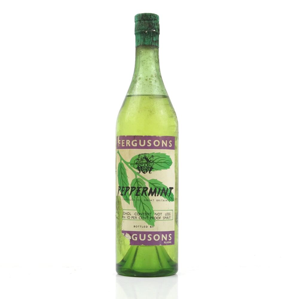 Fergusons Peppermint Liqueur Circa 1960s