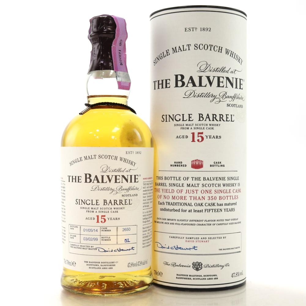 Balvenie 1999 15 Year Old Single Barrel #2650
